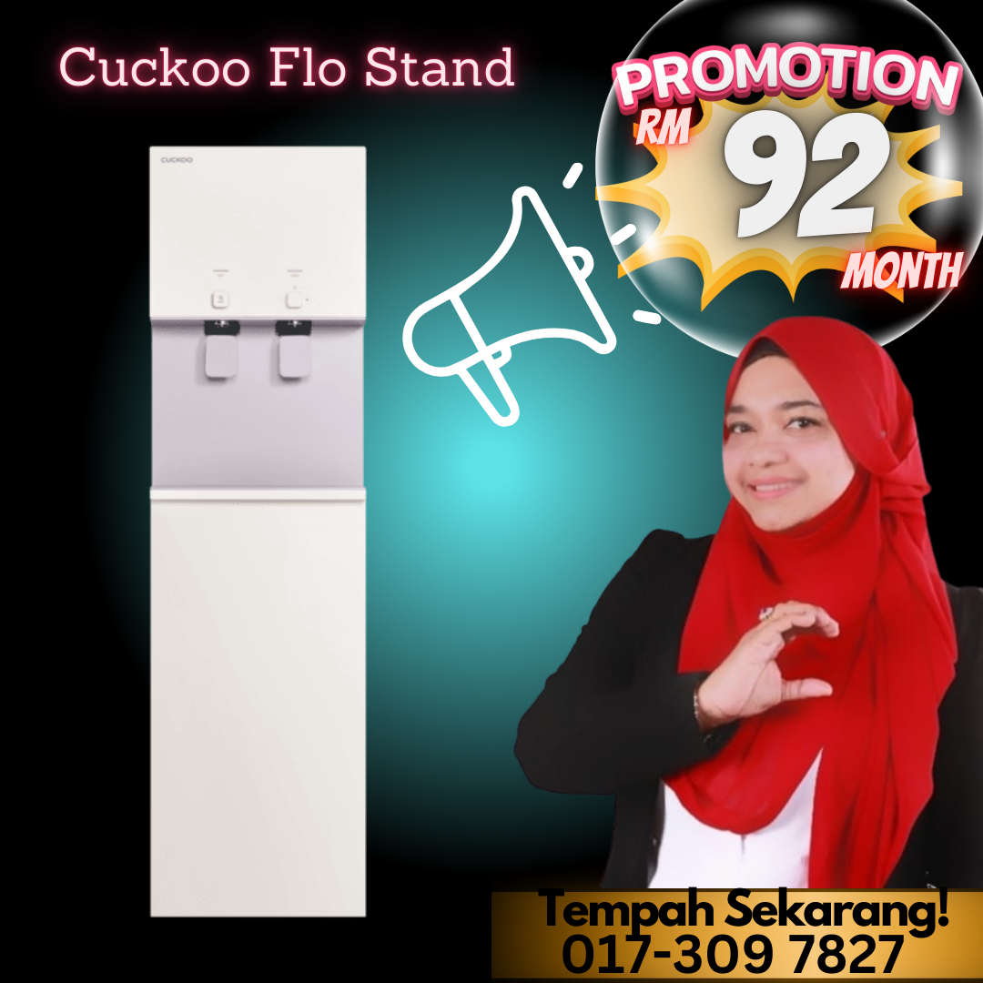 cuckoo-water-filter-flo-stand-promotion
